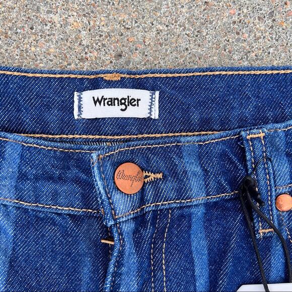 Wrangler Wanderer High Rise Flare Laser Stripe Jeans 32/30 - Picture 5 of 7